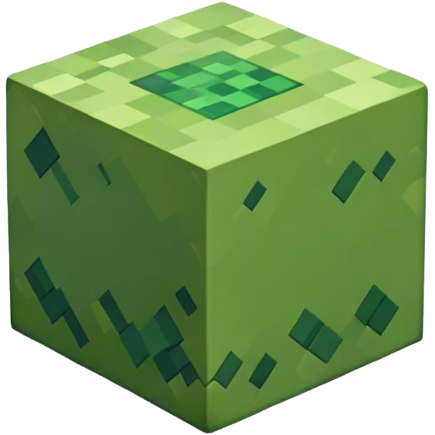 Minecraft isometric block emoji