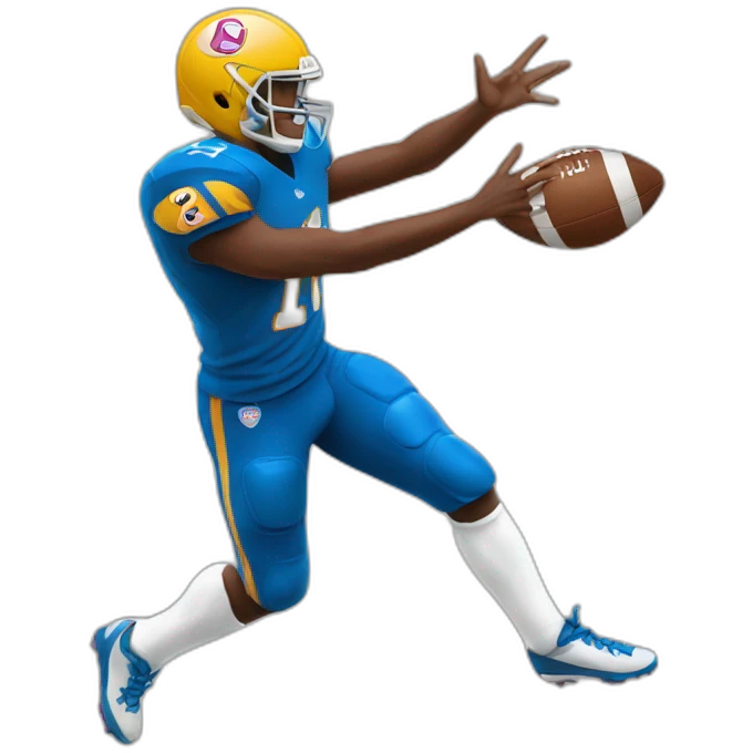 football player shooting the ball emoji