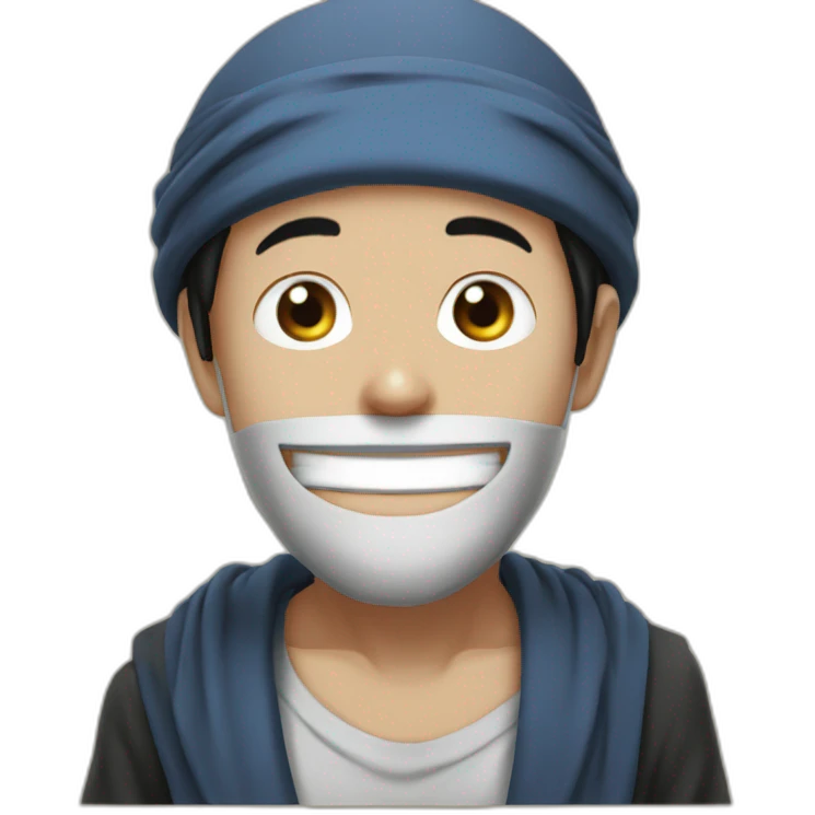 moslem luffy emoji