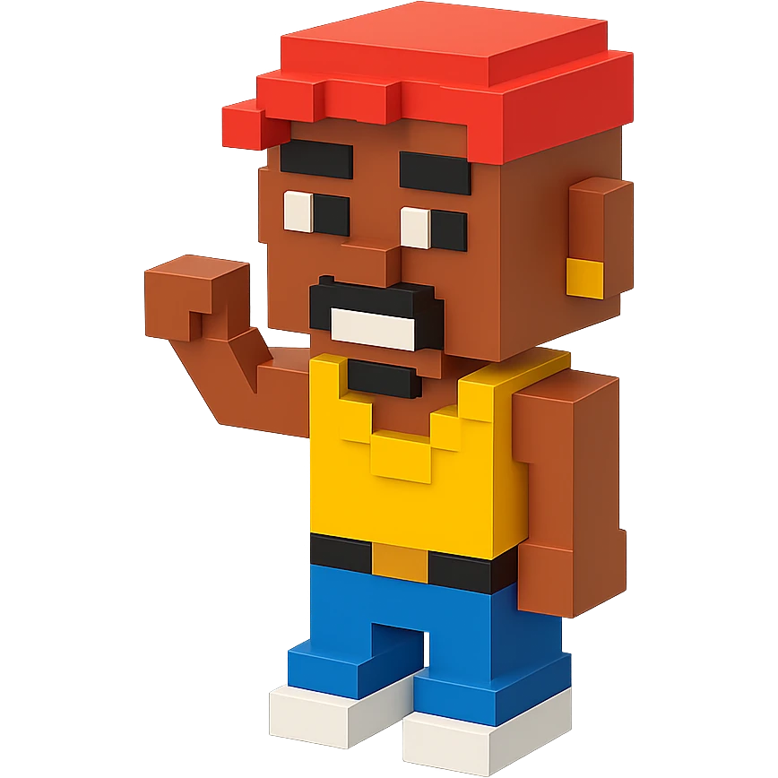 репер 2Pac, no background  emoji