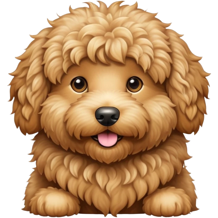 Golden doodle emoji