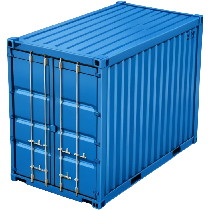 goods Contener emoji which is used for shipment of goods, single contaner emoji