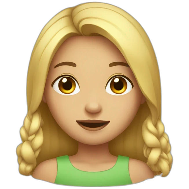 Fille emoji