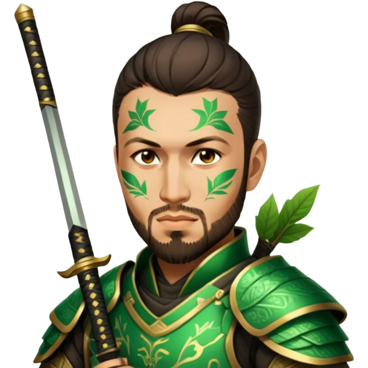 Emerald Samurai emoji