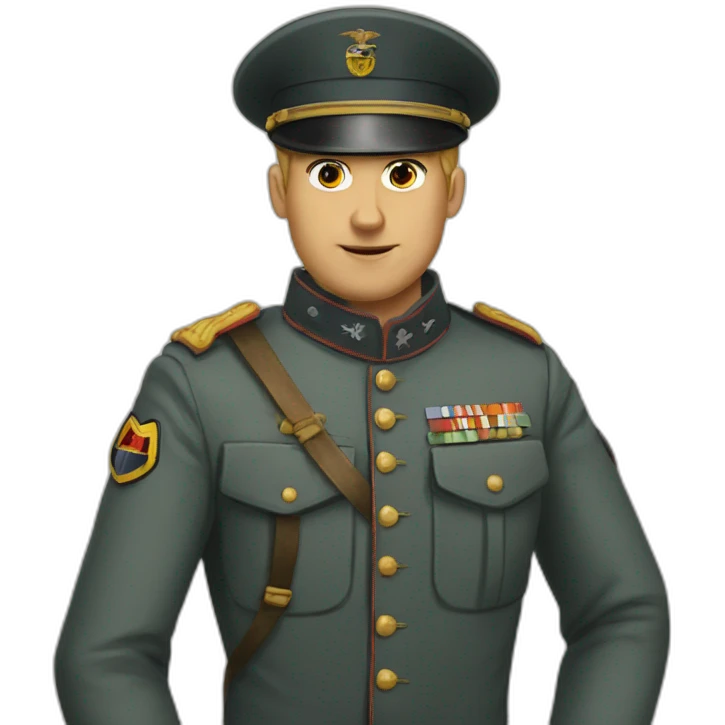 Allemand militaire emoji