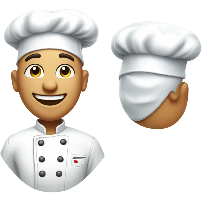 Heart eyes chef emoji