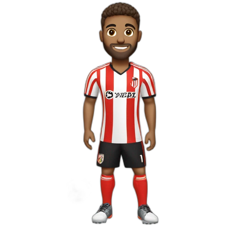 Jugador del Athletic club levantando el puño emoji