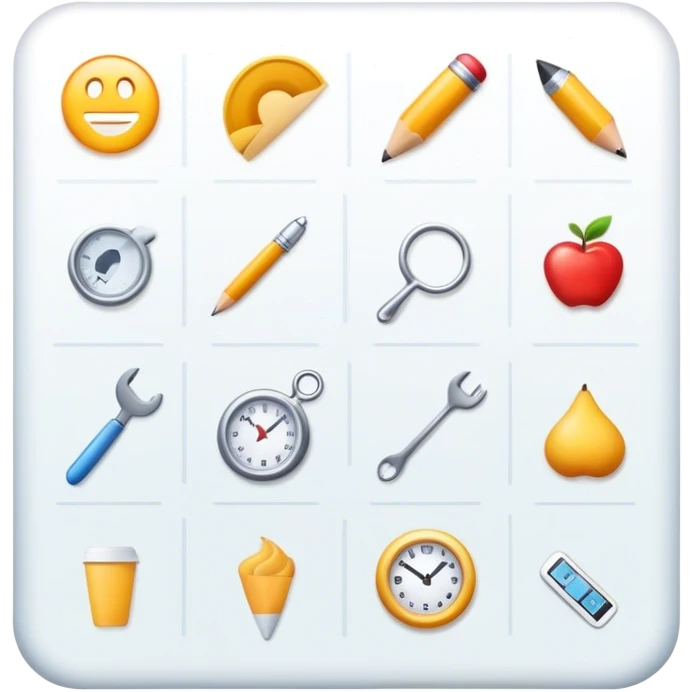 list of tasks residents by points emoji