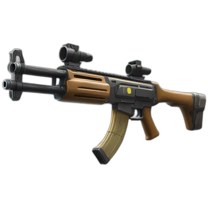 Fortnite assault rifle weapon emoji