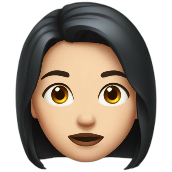 head Black Widow emoji