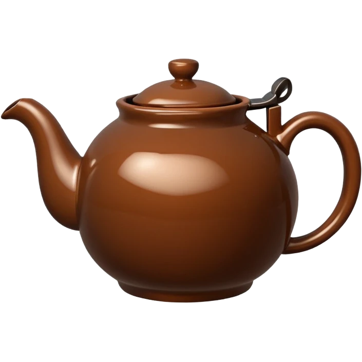 brown tea pot emoji