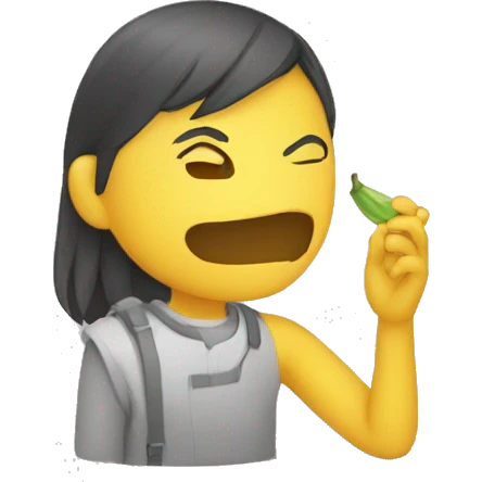 Keranjang kuning emoji