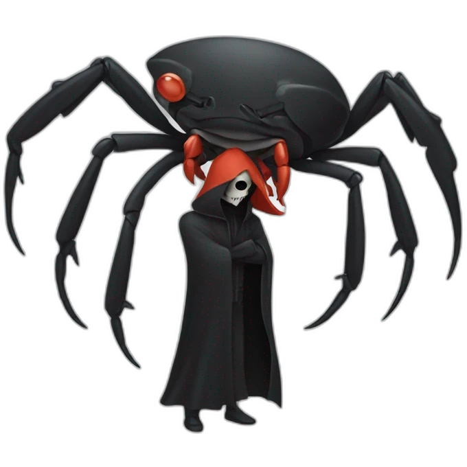 crab grim reaper emoji