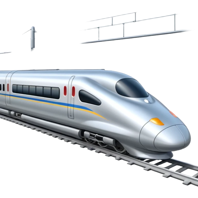 a bullet train emoji