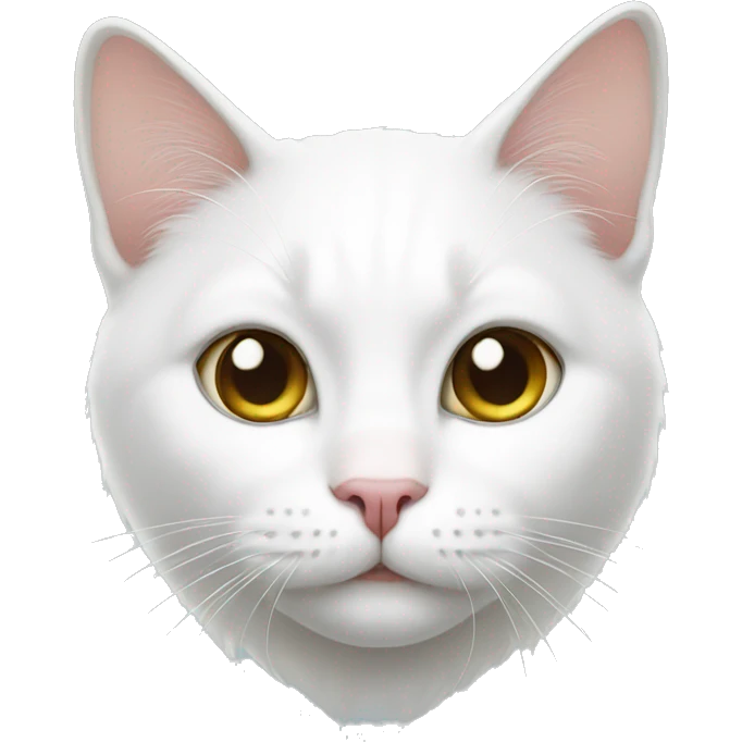 White cat  emoji