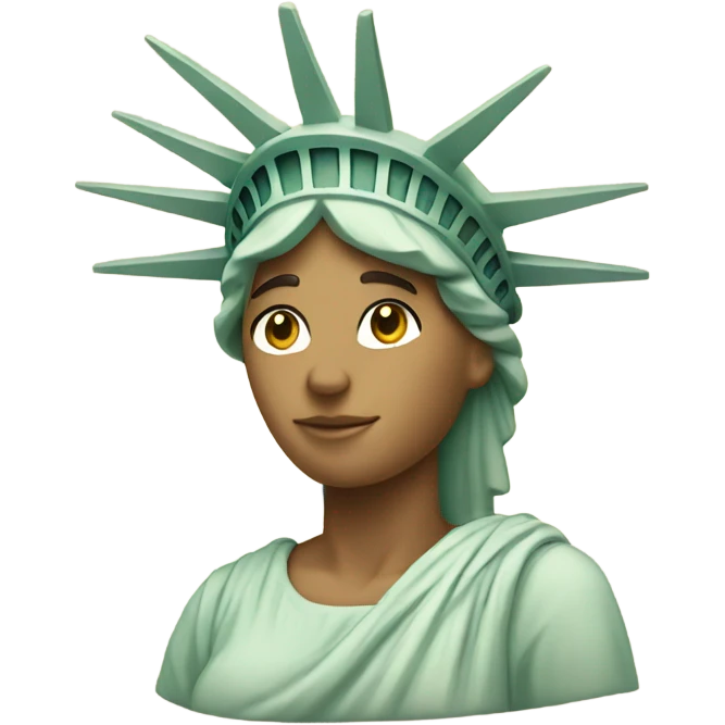 Beige Statue of Liberty  emoji