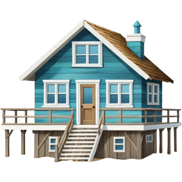 Craftsmen beach house  emoji