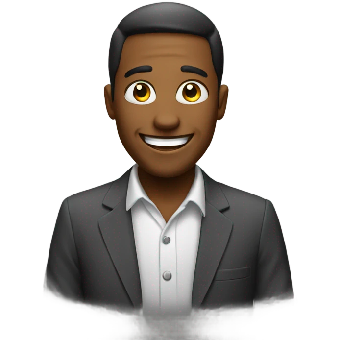 Happy to find a job emoji