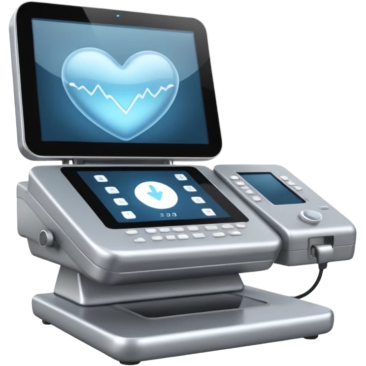 large expensive ultrasound machine emoji