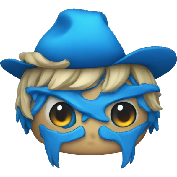 blue  emoji