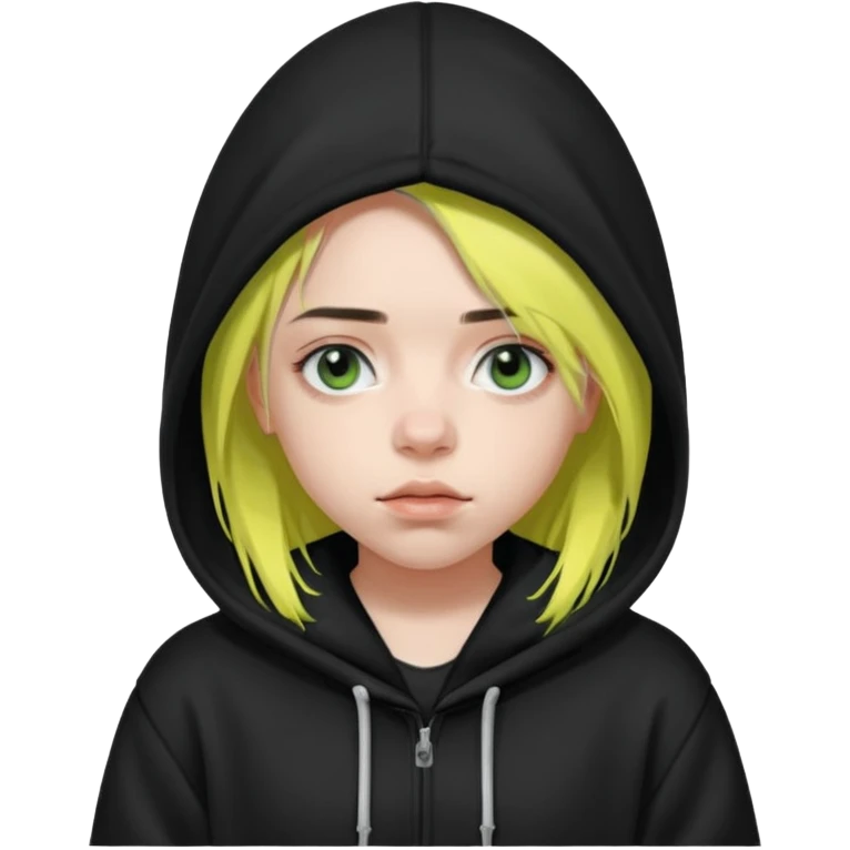 billie eilish wear hoddie emoji