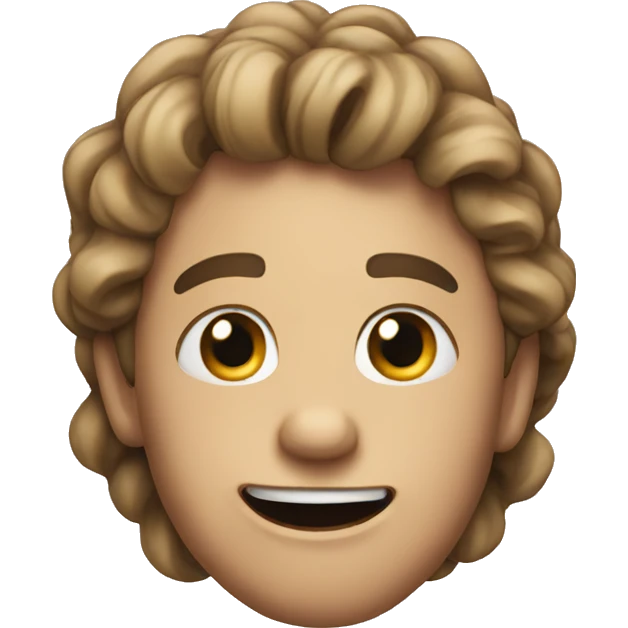 A nervous smile emoji