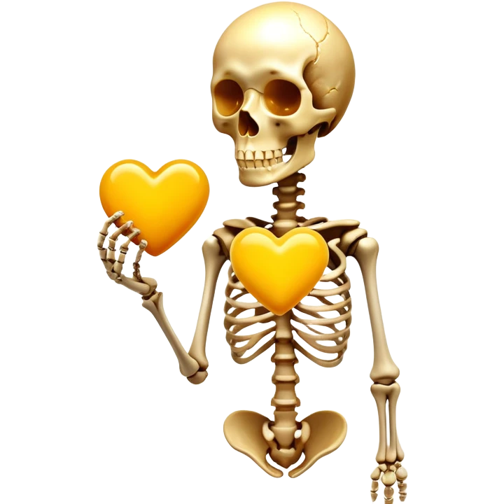 Aged cheese, egg yolk, natto, and chicken liver emitting golden key-shaped lights that direct calcium particles toward bones and away from arteries. The skeleton glows where the calcium is properly deposited, while a heart remains clear and healthy, showing vitamin K2's dual role. emoji