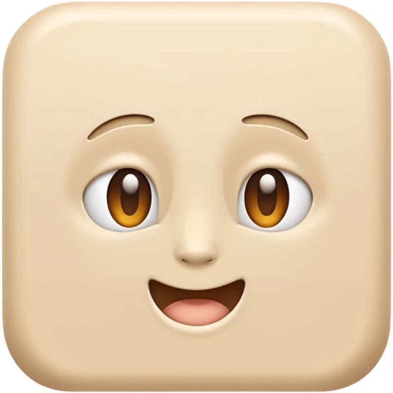Beige aesthetic emoji