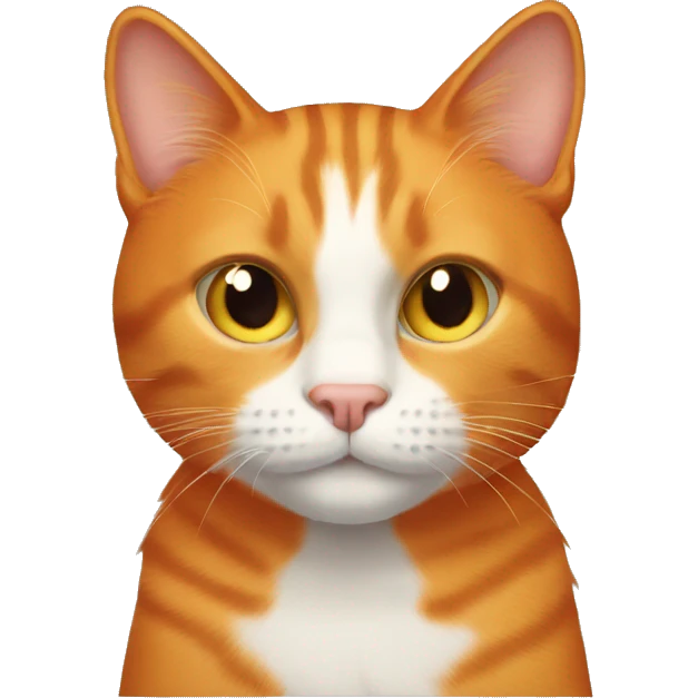Orange cat  emoji