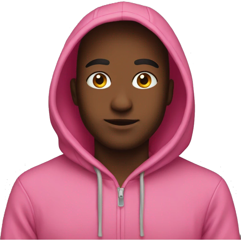 pink hoodie emoji