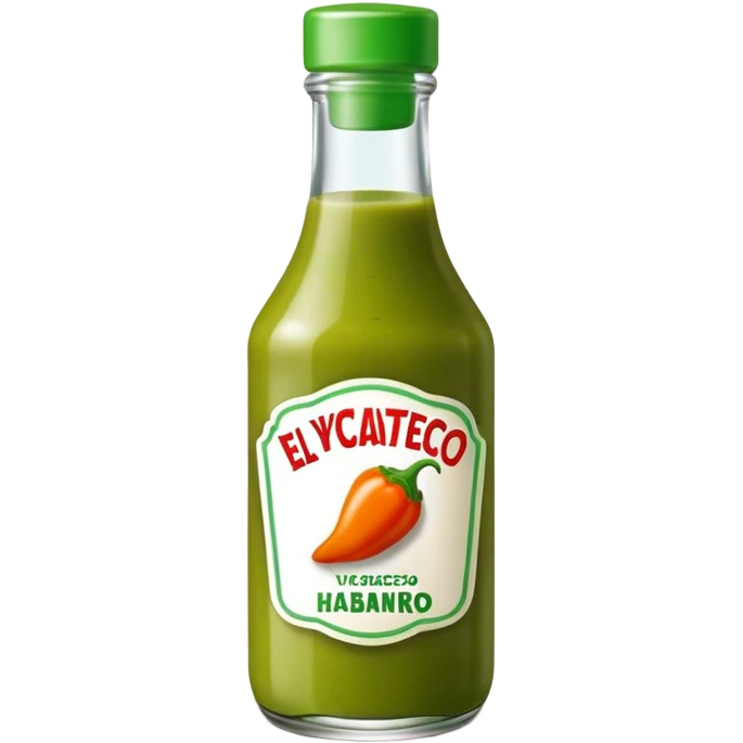 El Yucateco – Green Habanero Sauce emoji