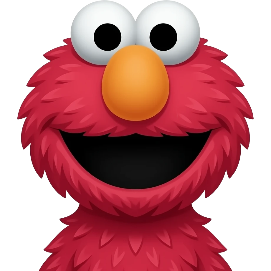 Possessed elmo emoji