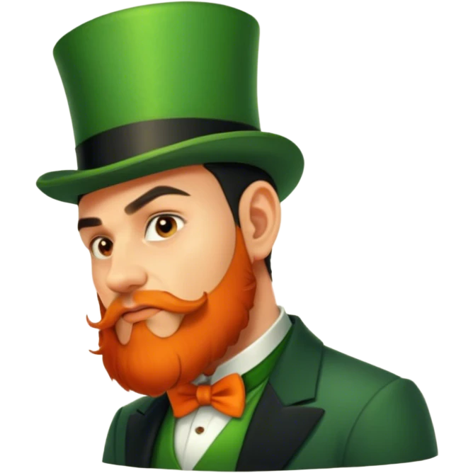 Classy Irish emoji