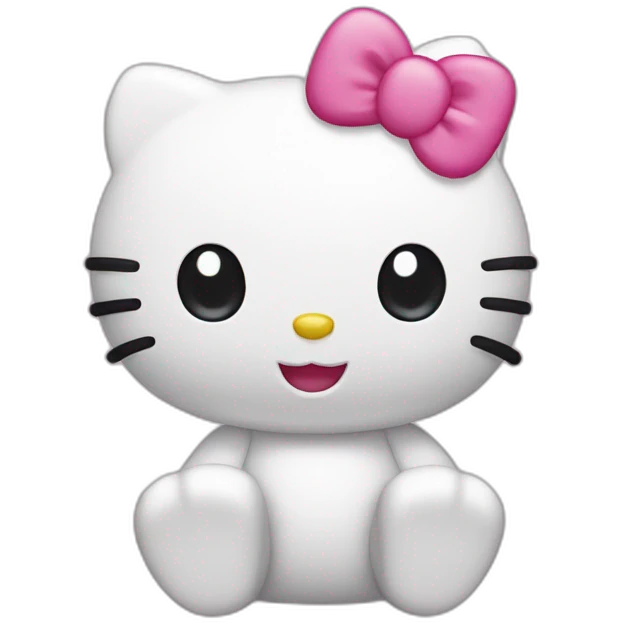 Hello kitty emoji
