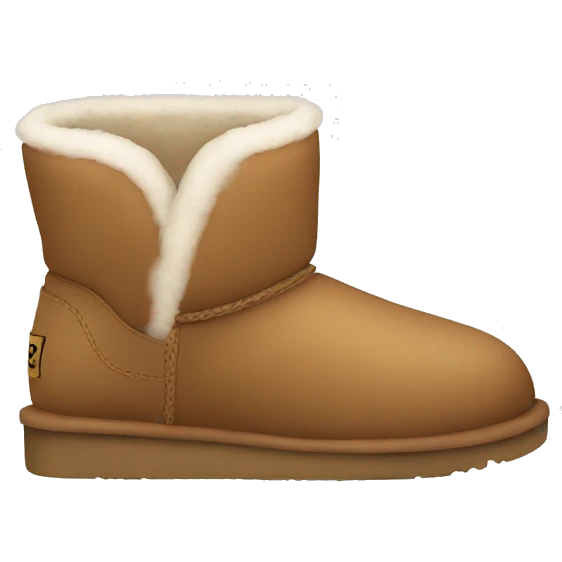 Ugg slipped  emoji