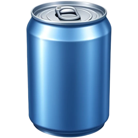 blue can emoji
