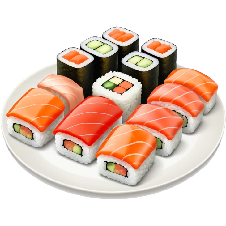 Takeout sushi emoji