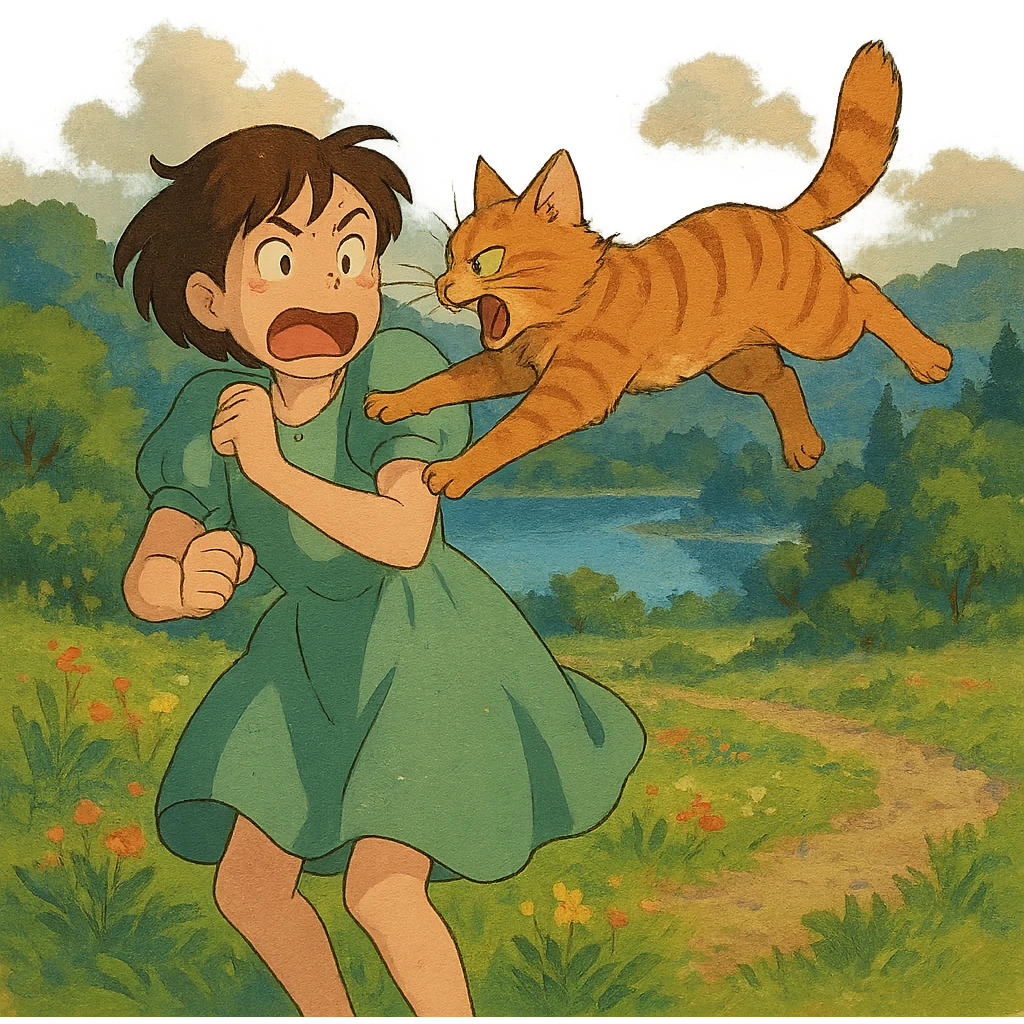 cat attack emoji