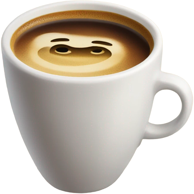 Coffee that says “hot java” emoji