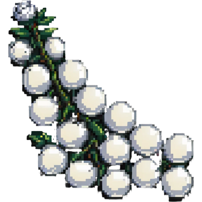 a cluster of pearls emoji
