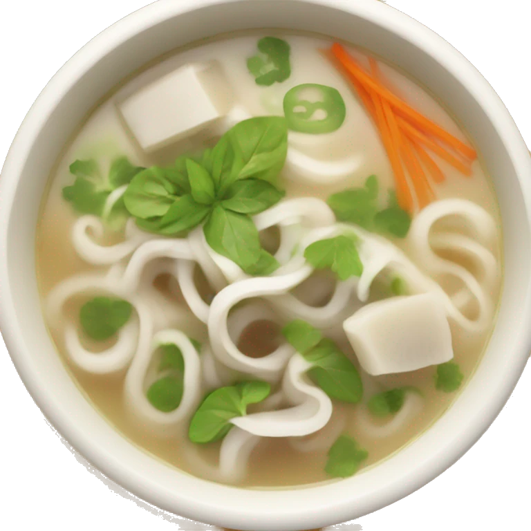 Pho soup emoji