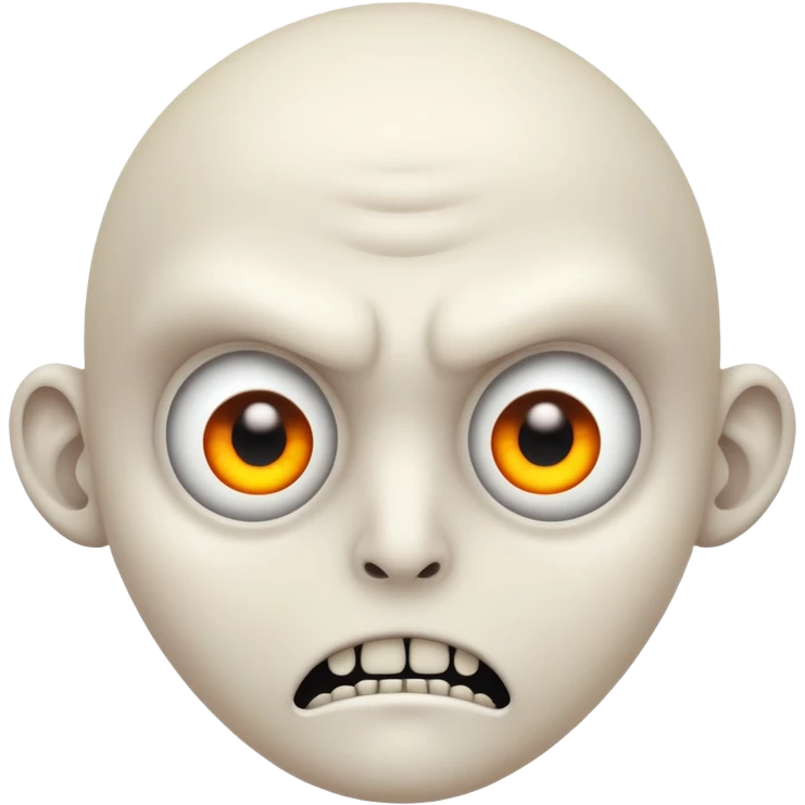 Scary emoji