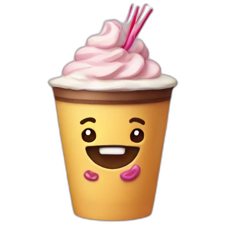 gift card for milkshake emoji