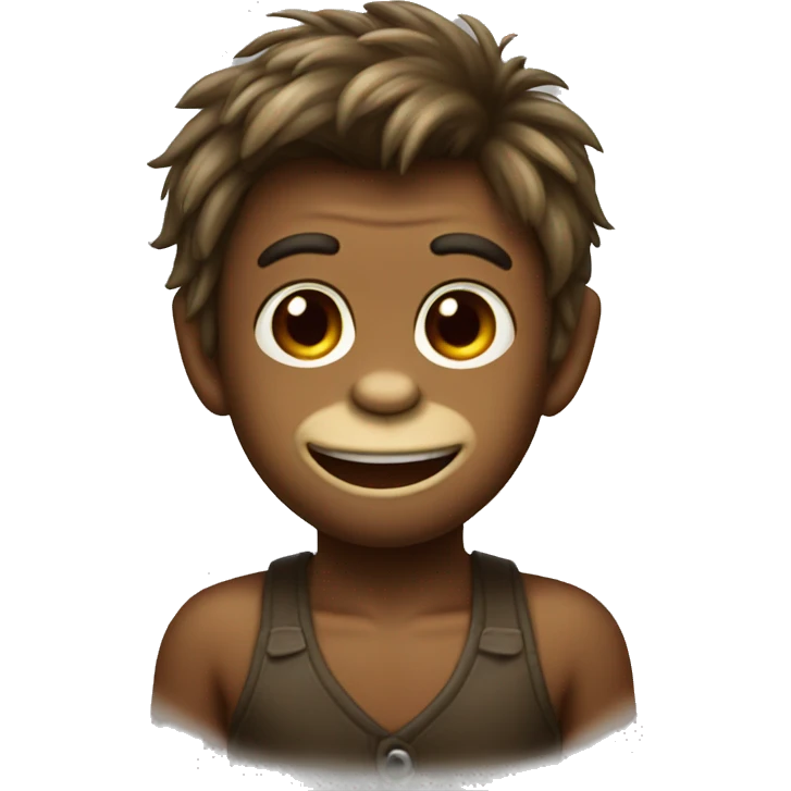 gay little monkey man emoji