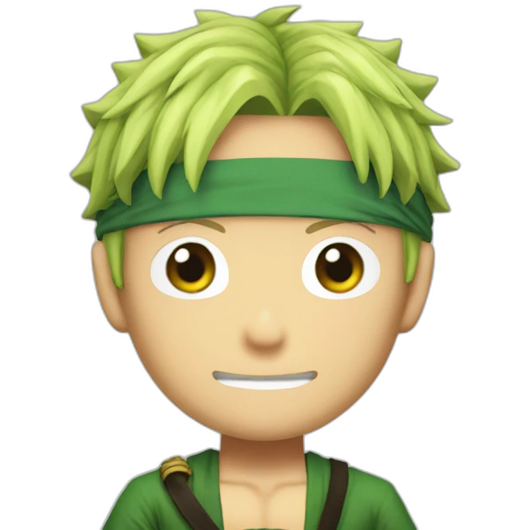Zoro one piece emoji
