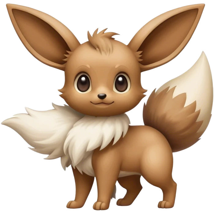 Minccino-Eevee-creature-hybrid emoji
