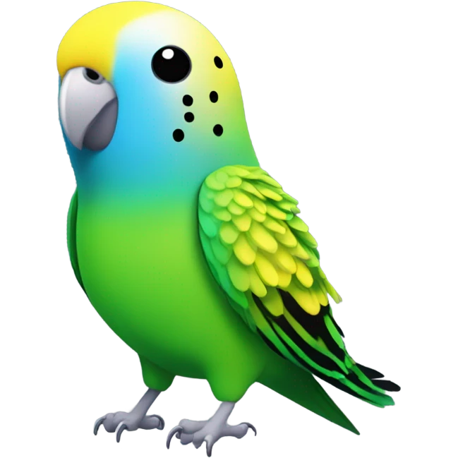 Generate an emoji of a budgie  emoji