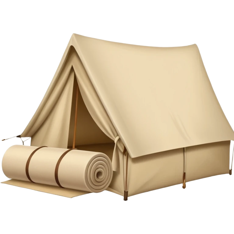 tent roll emoji