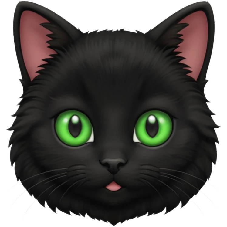 black cat baby emoji