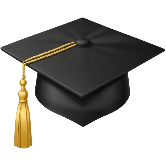 graduation cap skills emoji